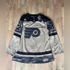Philadelphia Flyers Adidas Military Jersey Custom DEVLIN #12 Salute to Service